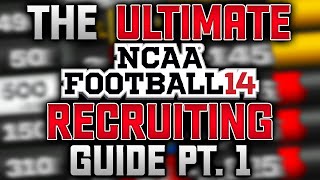 The Ultimate NCAA 14 Recruiting Guide Pt 1 Ft NitroDrive [upl. by Willett505]