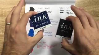 Fountain Pen Inks Pilot Standard Inks [upl. by Arihaj]