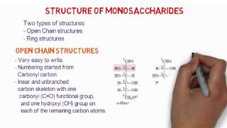 Monosaccharides Introduction classification and structures [upl. by Eenat87]