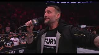 CM PUNK DISSES MJFWWE [upl. by Nauwaj]