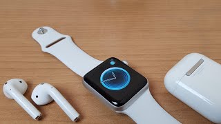 Pair Airpods with Apple Watch  How To [upl. by Aiciled]