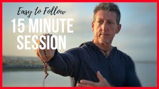 15 minute Sunrise Tai Chi  Great For Beginners [upl. by Airetnuhs107]