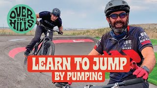 Jump your mountain bike by pumping Learn the technique for perfect pumping [upl. by Anwahsat501]