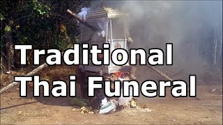 A Unique Thai Funeral Ceremony You Have To See [upl. by Atinuahs230]