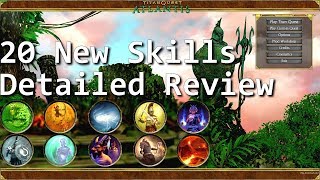 Titan Quest in 2024 ATLANTIS  All 20 NEW Skills Detailed Review [upl. by Hoeg775]