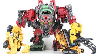 Transformers Revenge Of The Fallen Studio Series Devastator Stop Motion [upl. by Germayne]