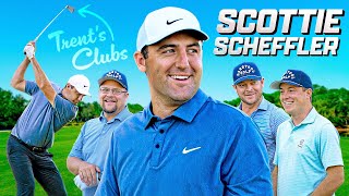 Can Scottie Scheffler Beat Us Using Trent’s Clubs [upl. by Audri]