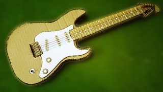 How to make an Electric Guitar from Cardboard [upl. by Idelle472]