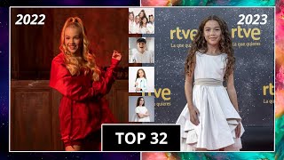 TOP 32  JUNIOR EUROVISION 2022  JUNIOR EUROVISION 2023  JESC [upl. by Brag260]