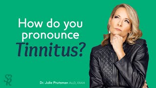 How do you pronounce tinnitus [upl. by Alaster]