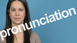 How to Pronounce PRONUNCIATION in American English [upl. by Ahtanoj]