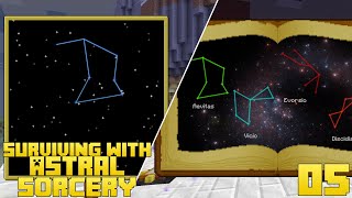 Surviving With Astral Sorcery 116  E05  How To Discover Constellations [upl. by Nairad533]