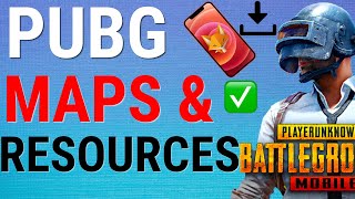 How To Download Maps amp Resources On PubG Mobile [upl. by Wolsky754]