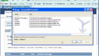 Subversion Branch Merge Tutorial [upl. by Modestia]