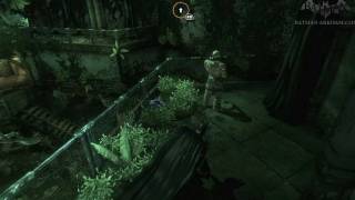 Batman Arkham Asylum Walkthrough Part 35  The Botanical Gardens [upl. by Yerhcaz235]