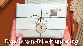 Travelers Notebook Unboxing [upl. by Avik]