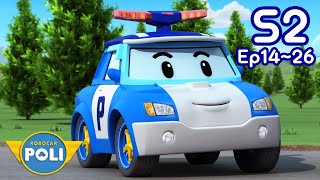 Robocar POLI Season 2 Full Ver  Ep14Ep26  Safety Education  Cartoon for Kids Robocar POLI TV [upl. by Hamal15]