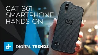 Cat S61 Smartphone  Hands On Review [upl. by Rentschler]