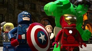 LEGO Marvels Avengers Walkthrough Part 6  Avengers Assemble [upl. by Odama]