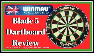 Winmau Blade 5 dartboard review [upl. by Ydner]