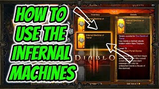 Diablo 3  How To Use The Infernal Machines [upl. by Oramlub655]