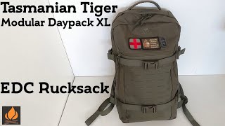 Tasmanian Tiger Modular Daypack XL  Idealer EDC Rucksack [upl. by Lehcem]