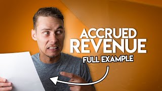 Accrued Revenue MADE EASY  Adjusting Entries [upl. by Keese]