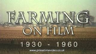 Farming Archive in Lincolnshire 1930s to 1960s [upl. by Rollie]