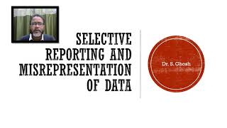 Selective Reporting and Misrepresentation of Data [upl. by Ttenrag]