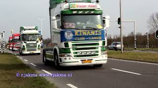 Dutch Truckers Run Melody of Honks Resonating 🚛🎶 Truckersrun [upl. by Oynotna]