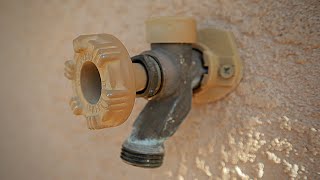 How to Repair a Woodford Model 17 Outdoor Faucet [upl. by Anglo]