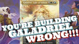 The Most Efficient Galadriel Build  EDH Deck Tech [upl. by Cyb450]