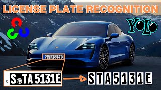 License Plate Recognition Using YOLOv4 Object Detection OpenCV and Tesseract OCR [upl. by Goar]