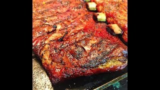 321 BBQ Pork Ribs on the Traeger  ChefHome [upl. by Anahsek496]