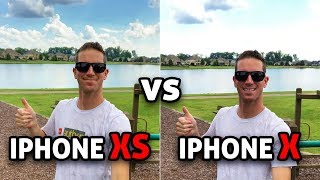 iPhone XS vs iPhone X CAMERA TEST 4K [upl. by Reider]