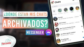 Como archivar y ver mensajes Archivados en Facebook Messenger  2021 [upl. by Christen344]