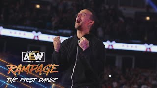 CM Punk Has Arrived in AEW  AEW Rampage The First Dance 82021 [upl. by Annoya13]