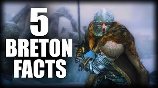 Skyrim  5 Breton Facts  Elder Scrolls Lore [upl. by Kinelski515]