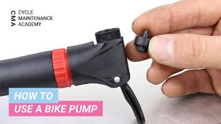 How To Use A Bike Pump [upl. by Bromley606]