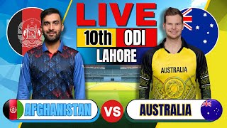 🔴 Live Afghanistan vs Australia 10th ODI Live Match Score today  AFG vs ENG Cricket  CT 2025 [upl. by Cloe]