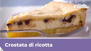 CROSTATA DI RICOTTA CON GOCCE DI CIOCCOLATO [upl. by Croft]