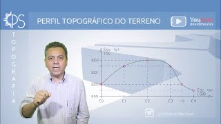 ENGENHARIA TOPOGRAFIA AGRIMENSURA  Perfil Topográfico do Terreno [upl. by Gainor]