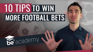 10 tips on how to win more football bets [upl. by Mullins421]