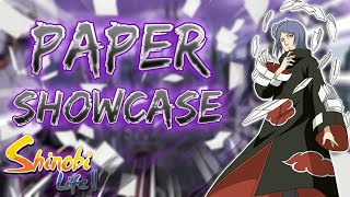 paper bloodline showcase shindo life [upl. by Lezirg]