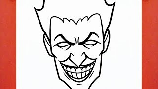 HOW TO DRAW THE JOKER [upl. by Grail]