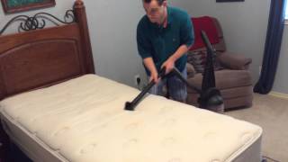 How to vacuum your bed mattress [upl. by Zedekiah373]