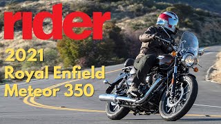 2021 Royal Enfield Meteor 350 Supernova Review [upl. by Nanyk]