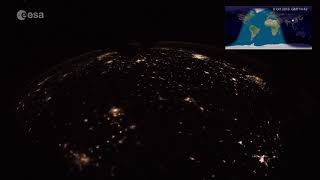 La Terre filmée en 4K depuis la Station Spatiale Internationale ISS [upl. by Grannia534]