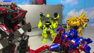 Transformers Stop Motion  Megatron’s Plan Studio Series Epic [upl. by Shelman]