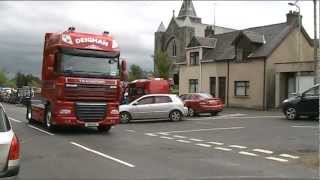 Irvinestown Truck Run 22nd July 2012 300 trucks [upl. by Hnamik938]